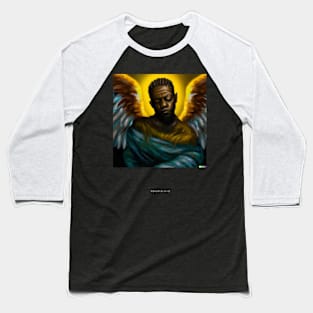 Black Angel Male Baseball T-Shirt